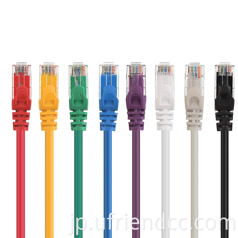 イーサネットネットワークケーブルCAT5E CAT6 7 RJ45インターネットパッチリード卸売0.25m〜50m